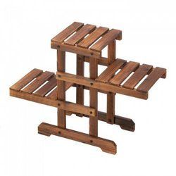 Zigzag Pallet Plant Stand