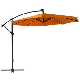 9.8FT OutdoorLight Bar Banana Umbrella XH