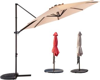 10FT Outdoor Aluminum Patio Umbrella