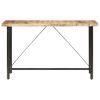 Bar Table 70.9"x27.6"x42.1" Rough Mango Wood