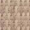 Outdoor Lounge Bed Poly Rattan Beige