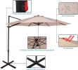 10FT Outdoor Aluminum Patio Umbrella