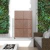 6.5 ft. H x 4 ft. W Outdoor Laser Cut Metal Privacy Screen, 24"*48"*3 panels